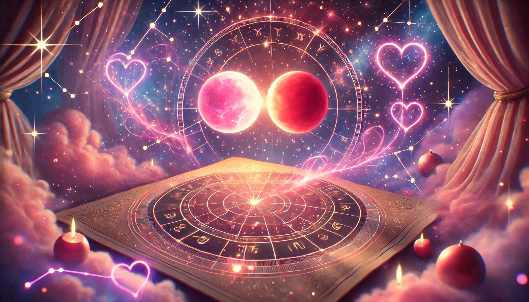 Cómo los planetas del amor en la carta astral afectan tus relaciones