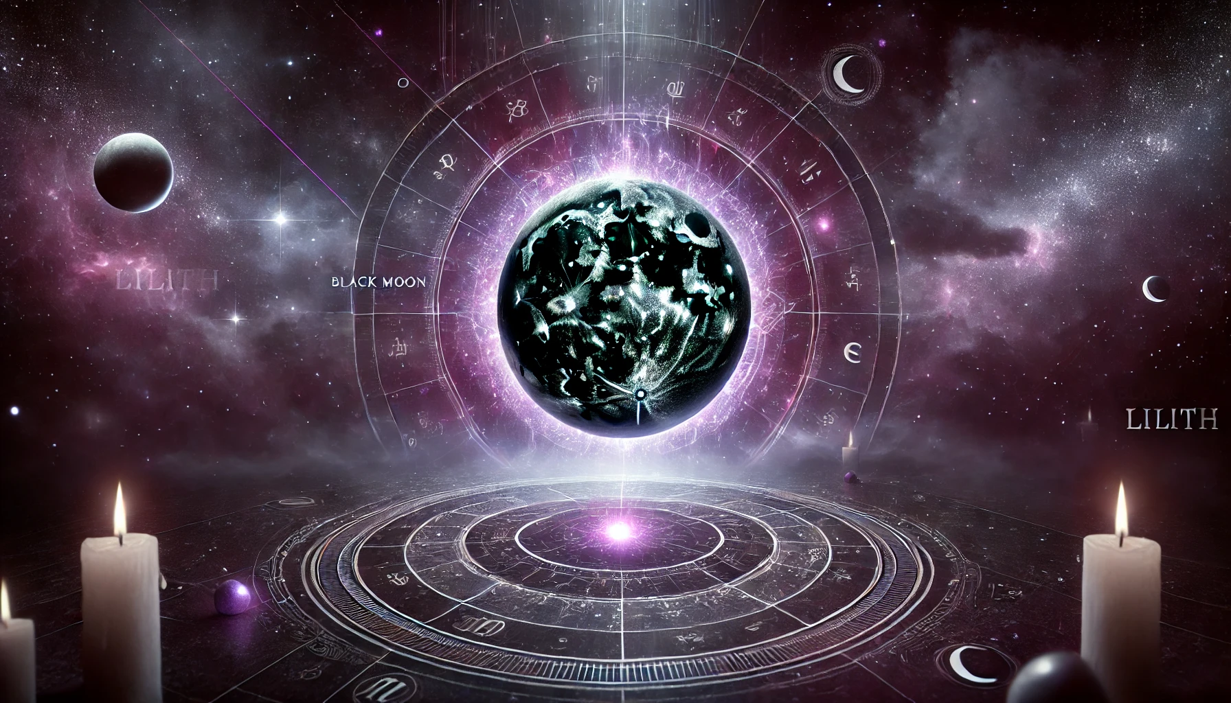 Luna negra en la carta astral