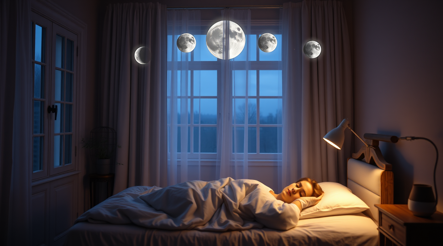 luna influye en la calidad de tu descanso